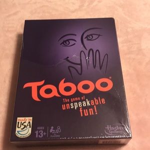 BRAND NEW NEVER OPENED TABOO GAME